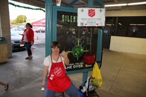 Support Salvation Army's Red Kettle Campaign at the Pearl City Shopping Center